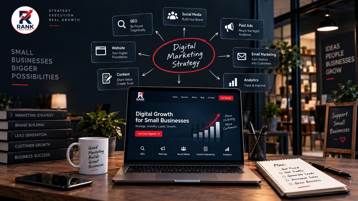 Digital marketing strategy for small businesses